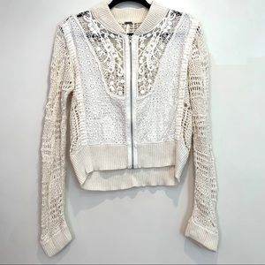 Beautiful, detailed Free People Sweater